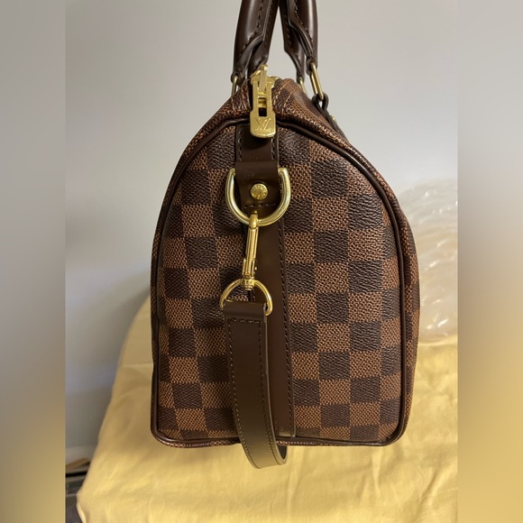 ***SOLD Louis Vuitton Speedy Bandoulière 25 in Damier Ebene - Picture 2 of 12